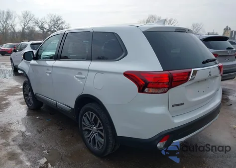2017 Mitsubishi Outlander Se from USA, damaged, VIN JA4AZ3A30HZ045316